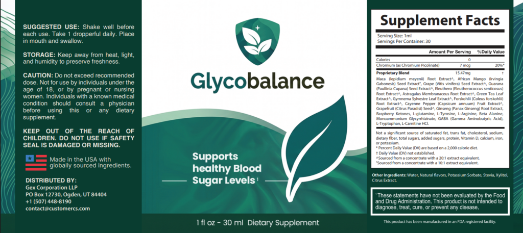 GlycoBalance supplement