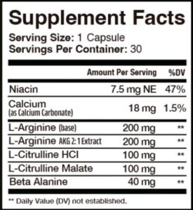 Honeypezil supplement facts